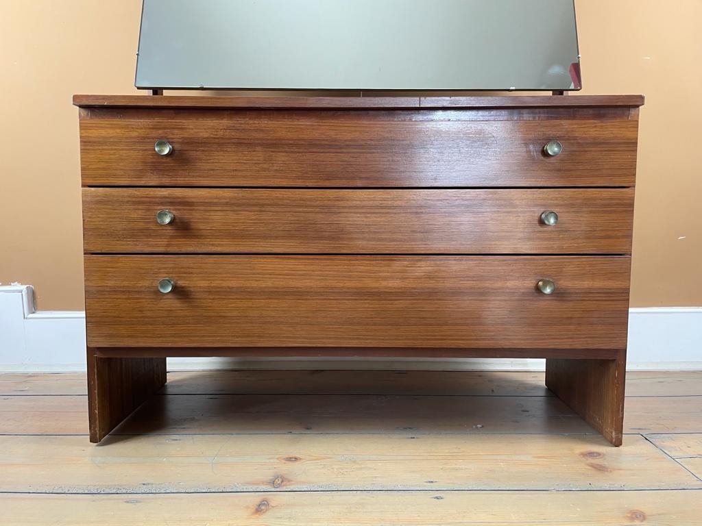 British Mid Century Modern Meredew Vanity Unit / Desk / Dressing Table