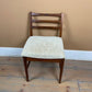 Mid Century Modern 1960s Set of Four Newly Upholstered Teak Dining Chairs by A Younger