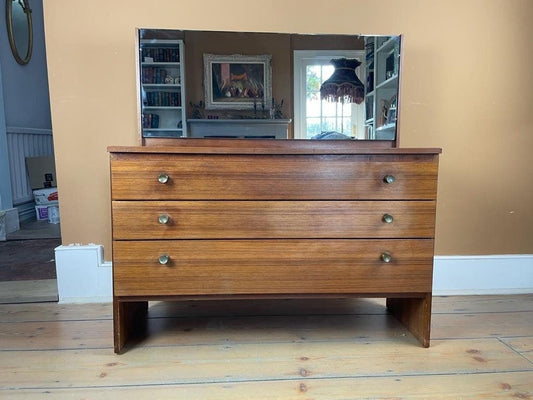 British Mid Century Modern Meredew Vanity Unit / Desk / Dressing Table