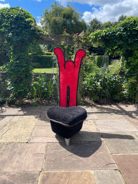 Price includes delivery to Belgium -Vintage 1998 Keith Haring Loveseat Chair by Bretz Editions