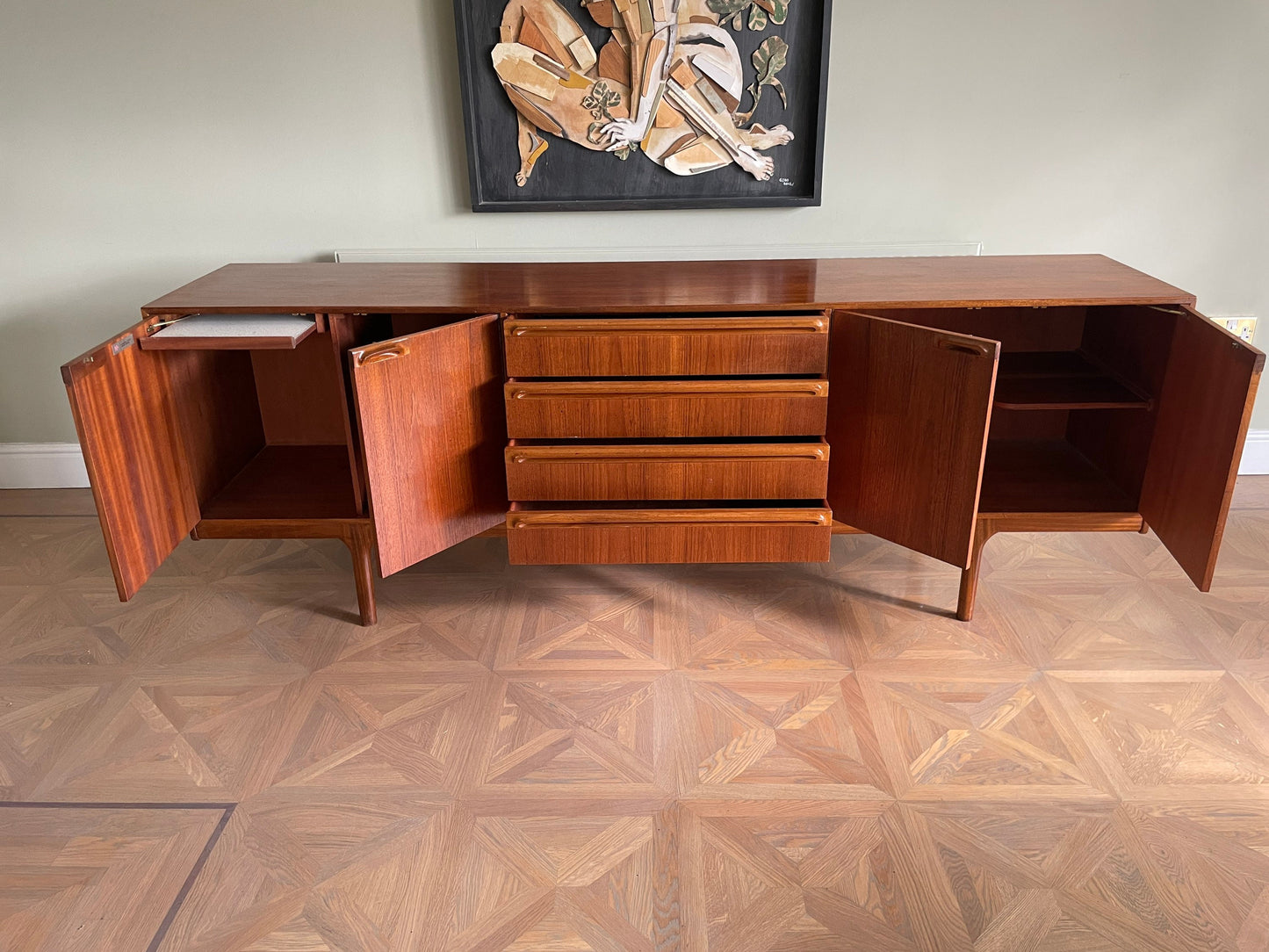 Reserved for Anita **** MacIntosh Teak Sideboard Teak Sideboard By Tom Robertson For The Dunbar Collection Mid Century Modern 1960s