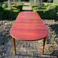 Reserved for Carina *** Final Payment For Teak dining table by Nils Jonsson for Hugo Troeds large extending Dining Table, Mid- Century Modern Swedish