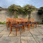 Teak MCM dining chairs by Erling Torvits  for Sorø Stolefabrik Set of 14 1960s