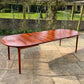 Rosewood extending Dining Table by Nils Jonsson for Hugo Troeds, Mid- Century Modern Swedish 1960s