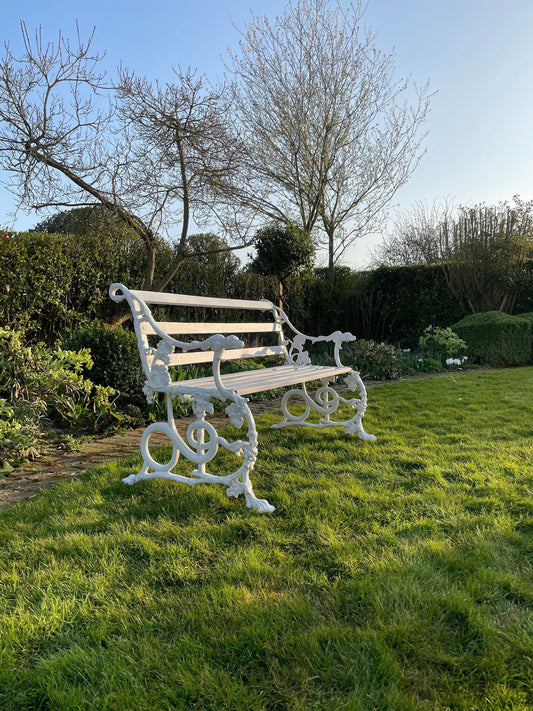 Vintage Garden Bench Mid Century Modern