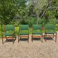 Set of 4 Teak Dining Chairs by Erik Buch Model 89 For Anderstrup Møbelfabrik Mid century Modern Danish