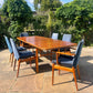 SOLD *** Teak Hamilton Dining Table by Robert Heritage for Archie Shine Mid Century Modern 1950's