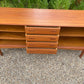 A Teak Tambour Fronted Sideboard by Bernh. Pedersen & Son’s, Danish, Mid-Century Modern 1970's