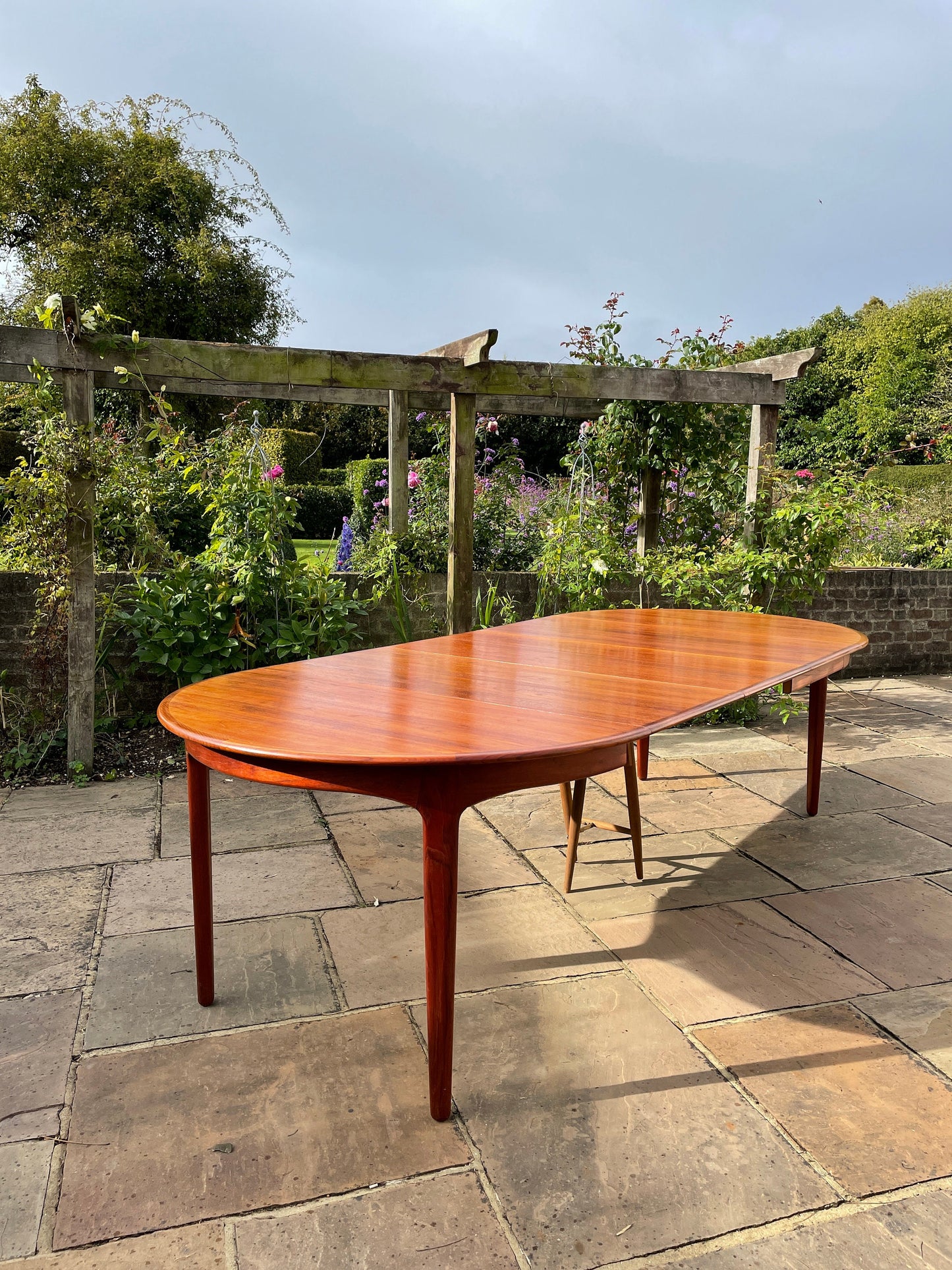 Mid Century Teak Dining Set Model 62 Table For  Henning Kjærnulf For Sorø Stolefabrik And Eight Chairs Kai Kristiansen For Korup Mobelfabrik