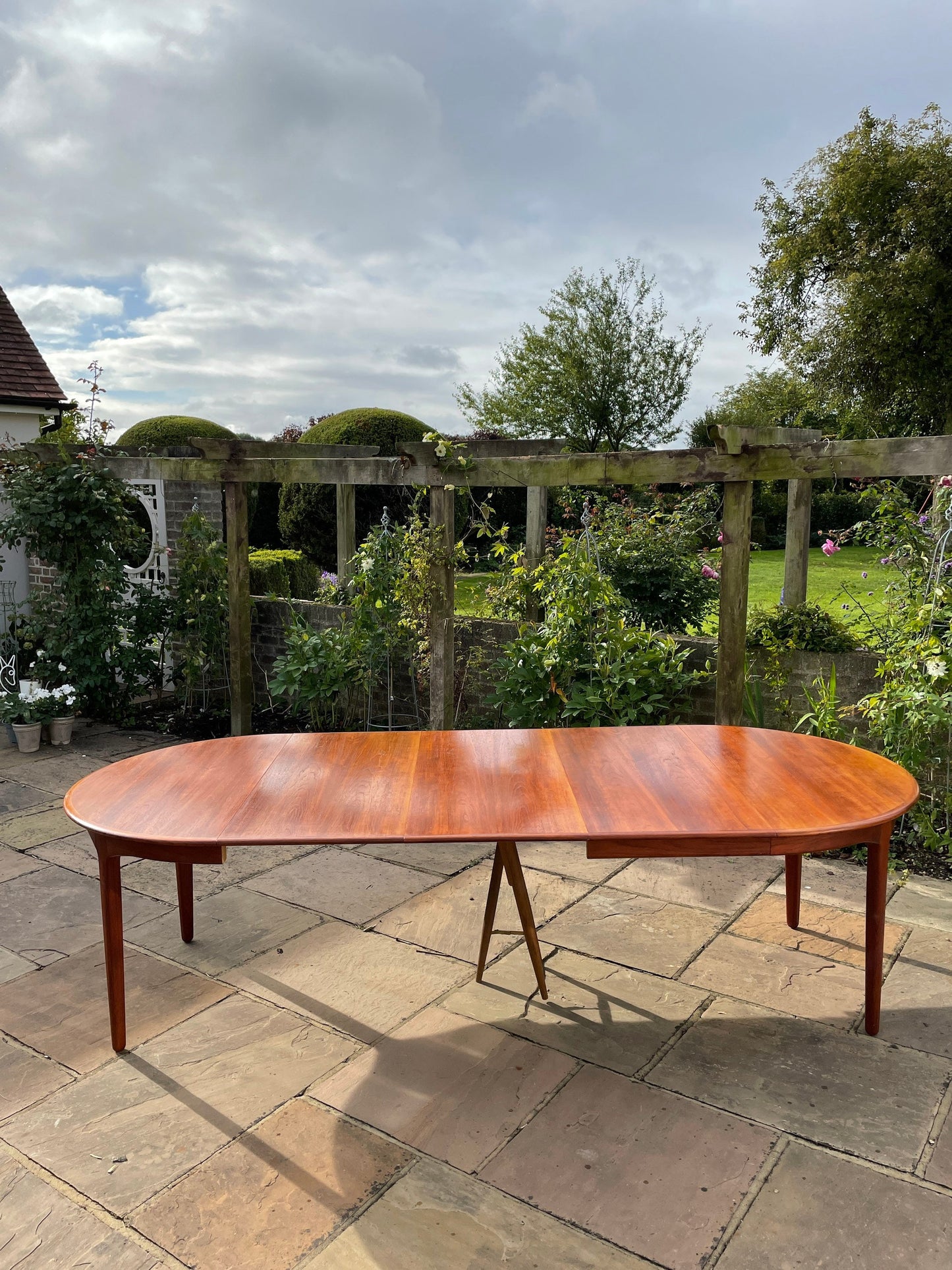 Teak Dining Set For Sorø Stolefabrik with a Model 62 Table By Henning Kjærnulf and 10 Chairs by Erling Torvits Mid Century Modern Danish