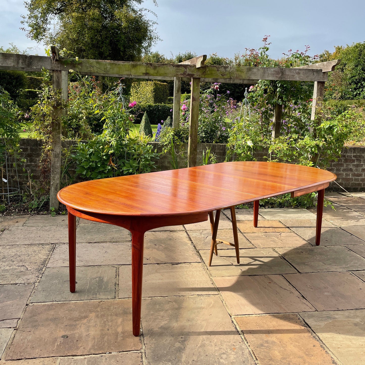 Teak Dining Set For Sorø Stolefabrik with a Model 62 Table By Henning Kjærnulf and 10 Chairs by Erling Torvits Mid Century Modern Danish