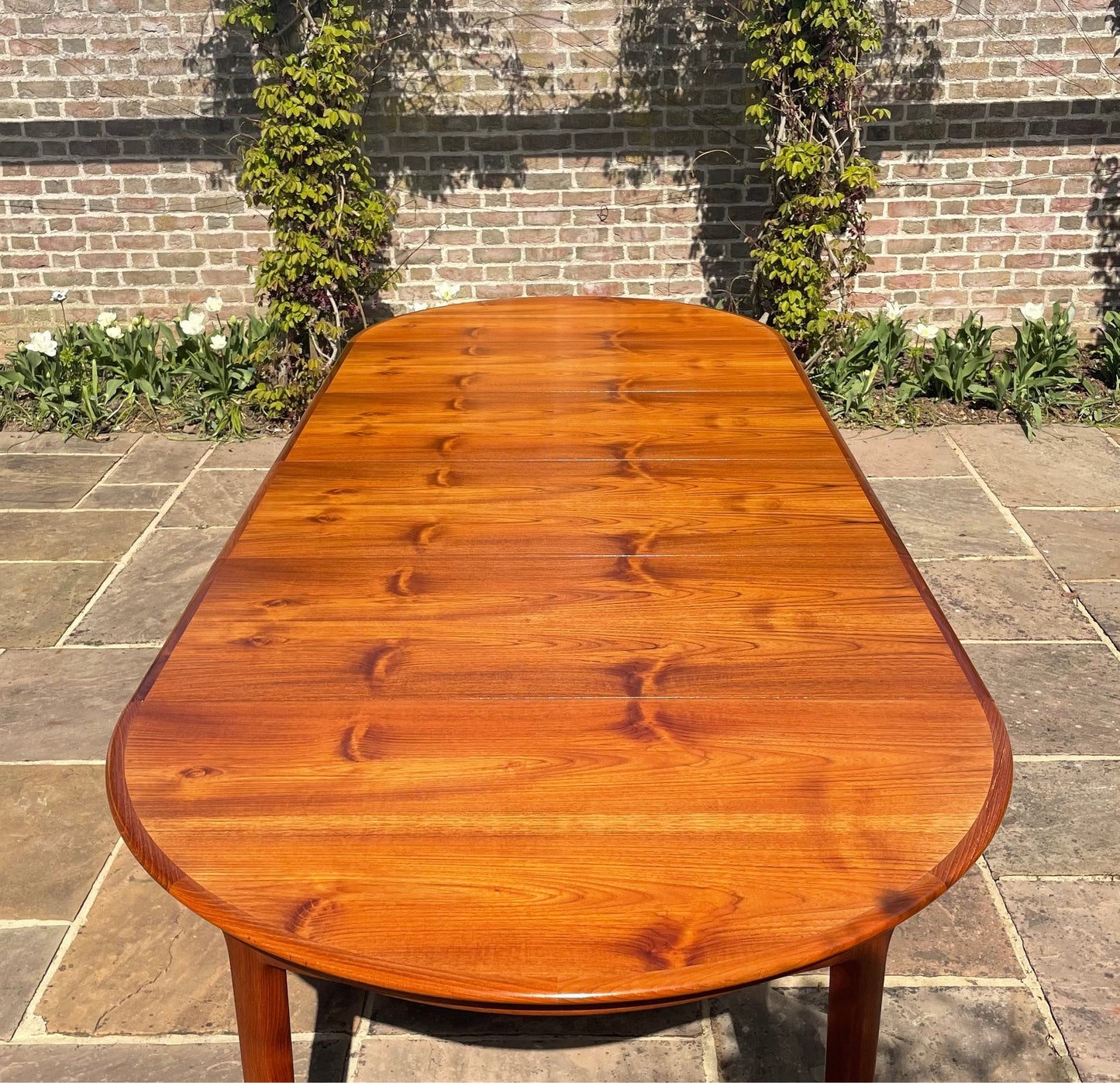 Beautiful Mid Century Modern Teak Model 62 Extending Dining Table By Henning Kjærnulf for Sorø Stolefabrik